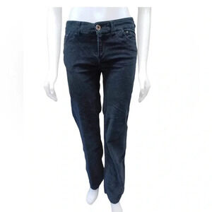 Point Zero Nicole Benisti Black Corduroy Pants Size  5